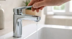 pression d'eau faible